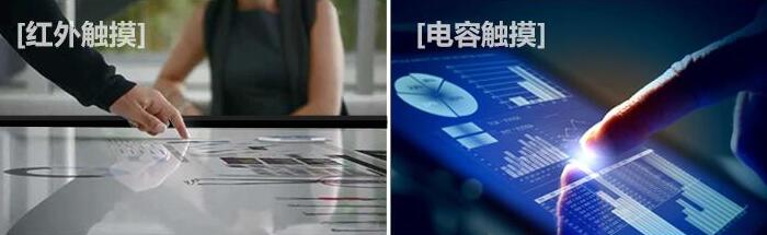 觸摸一體機電容觸摸屏和紅外觸摸屏有什么區別？